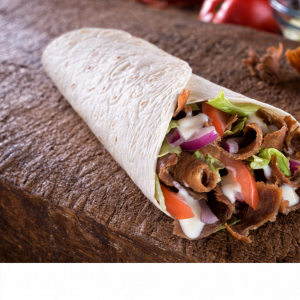 Lamb Doner Wrap