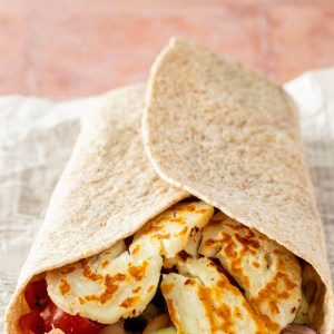 Haloumi Wrap