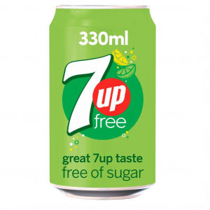 7up Sugar Free - 330ml Can