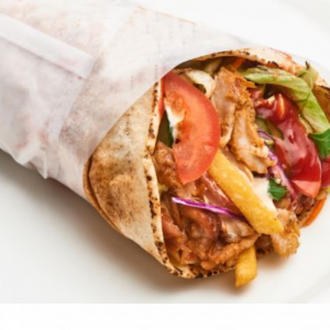 Lamb Shish Wrap