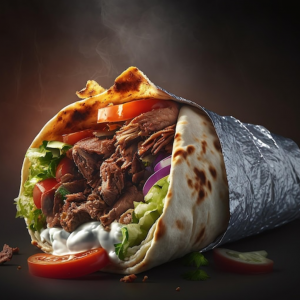 Mixed Doner Wrap