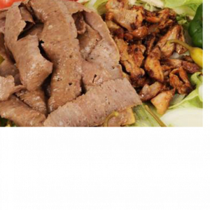 Mixed Chicken shish and Lamb doner